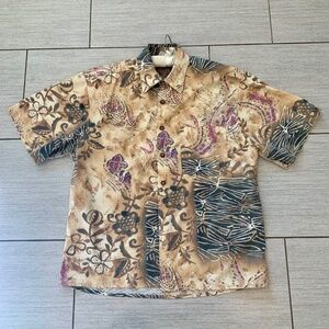 Mens Hawaiian Shirt The Territory Ahead Medium